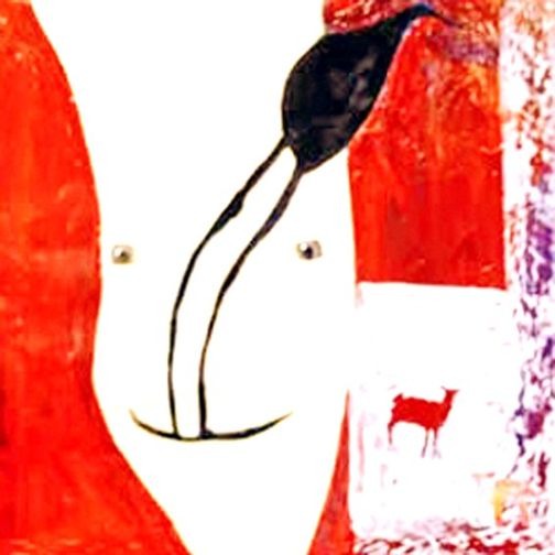 Hvor går det hen 60x60cm