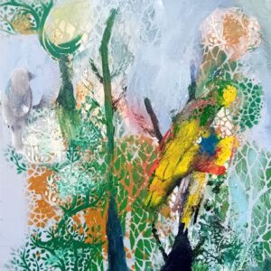 Fri fugle nr. 20 - 50x50cm