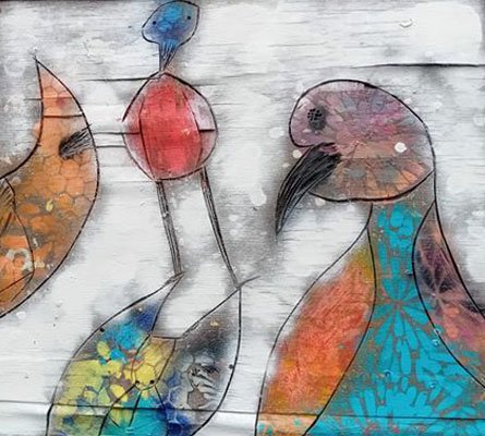 Hvad er meningen 47x53.5cm